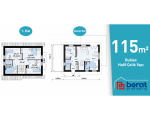 115 M² ÇİFT KATLI HAFIF ÇELIK YAPI