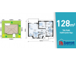 128 M² TEK KATLI HAFIF ÇELIK YAPI