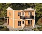114-B M² ÇİFT KATLI ( DUBLEX )  PREFABRİK EV